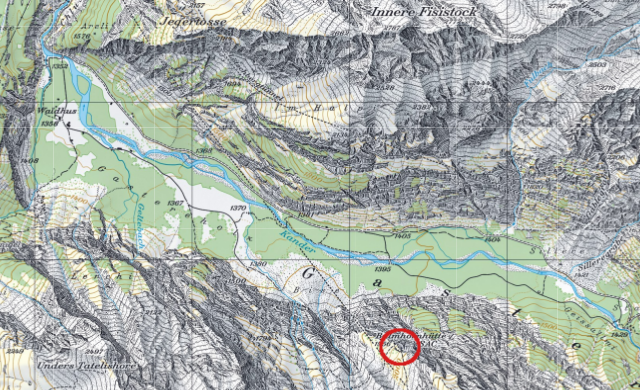 Karte Balmhornhütte