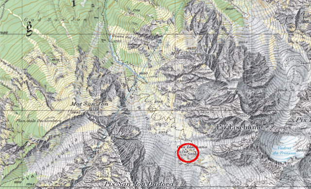 Karte Lischanahütte