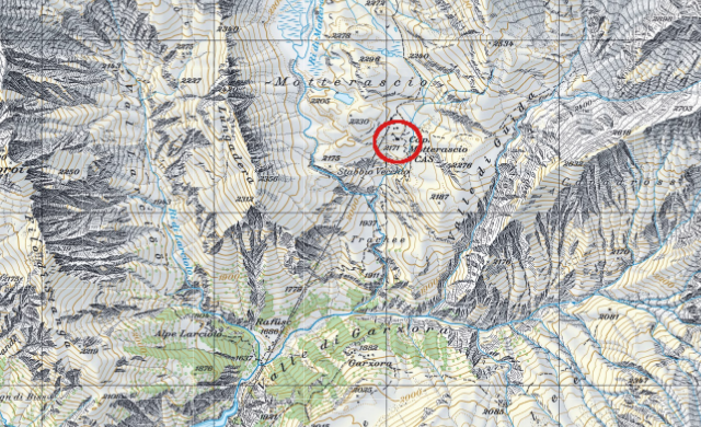 Karte Motterasciohütte