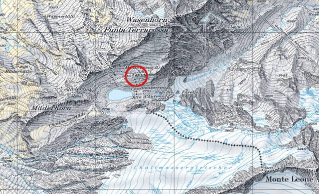 Karte Monte-Leone-Hütte