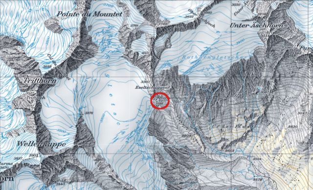 Karte Rothornhütte